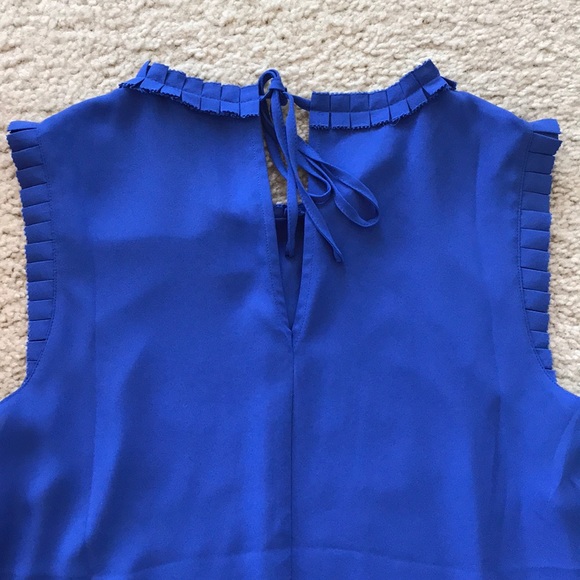 J. Crew Drapey Ruffle Trim Top - Picture 5 of 5